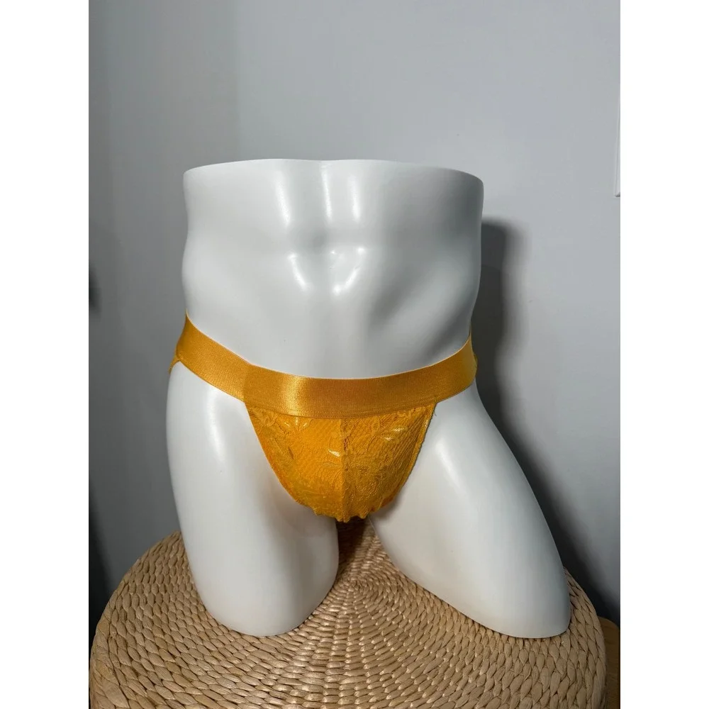 Cosabella‎ Taaja Mango  Lace Sports Brief Soft Stretch Comfort & Full Coverage S